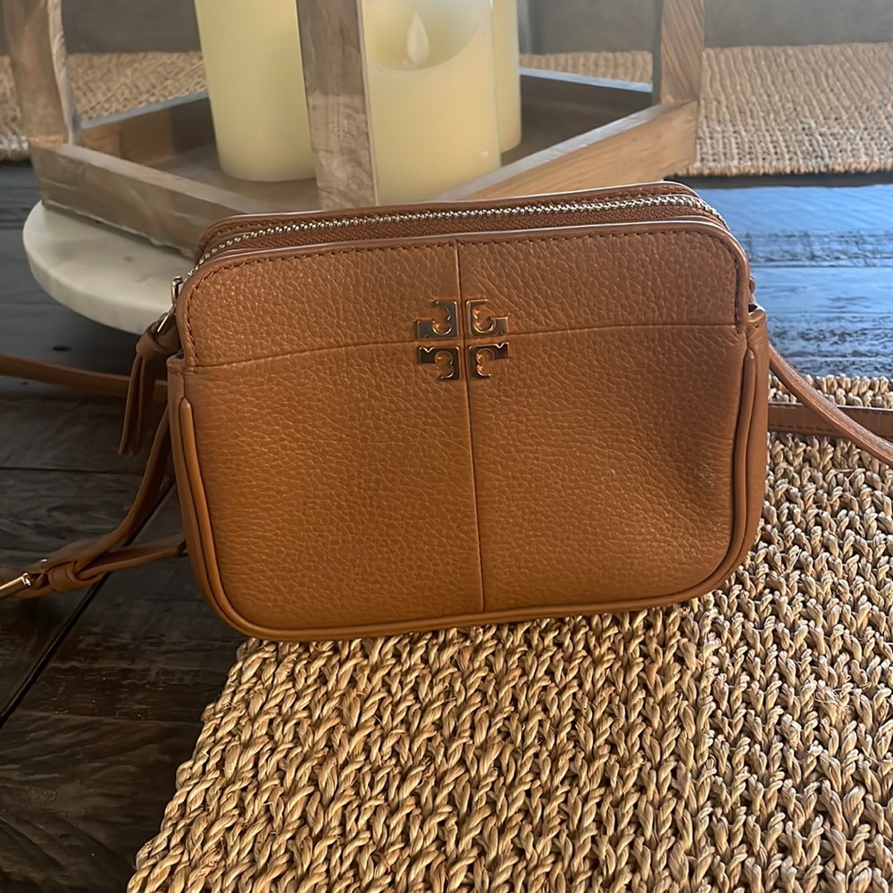 Tan Tory Burch Crossbody